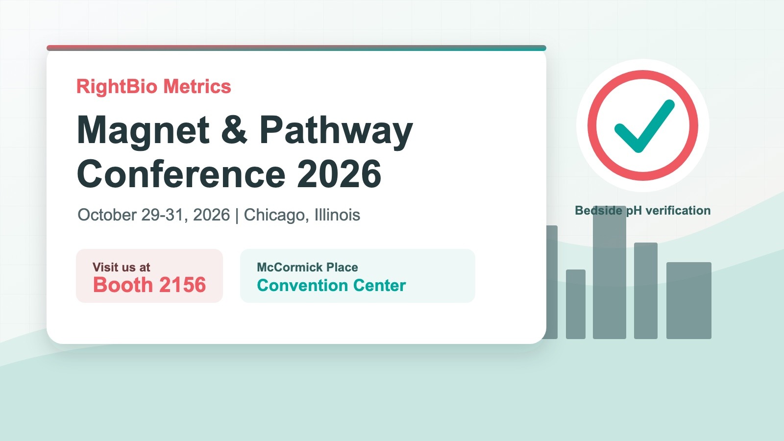 RightBio Metrics at Magnet and Pathway Conference 2026, booth 2156 in Chicago